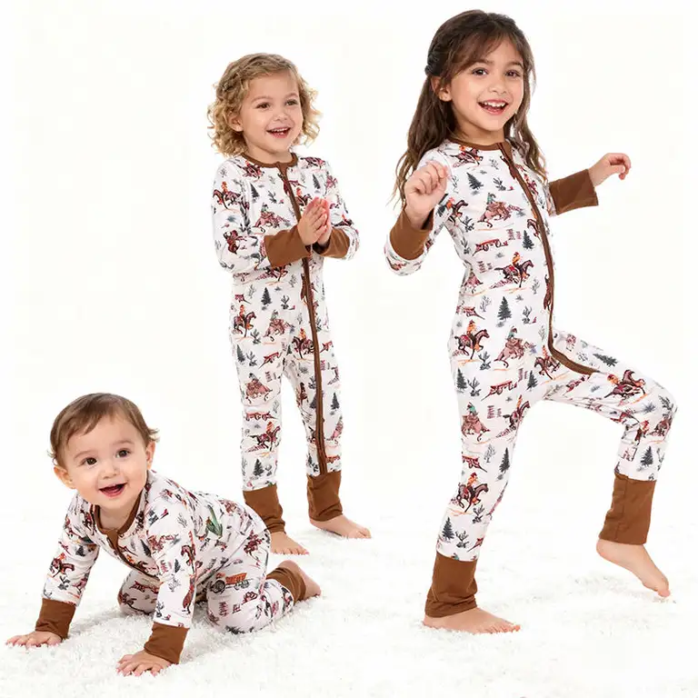 Supplier Leading Verified Source Bamboo Christmas Pajamas Wide Waist Band