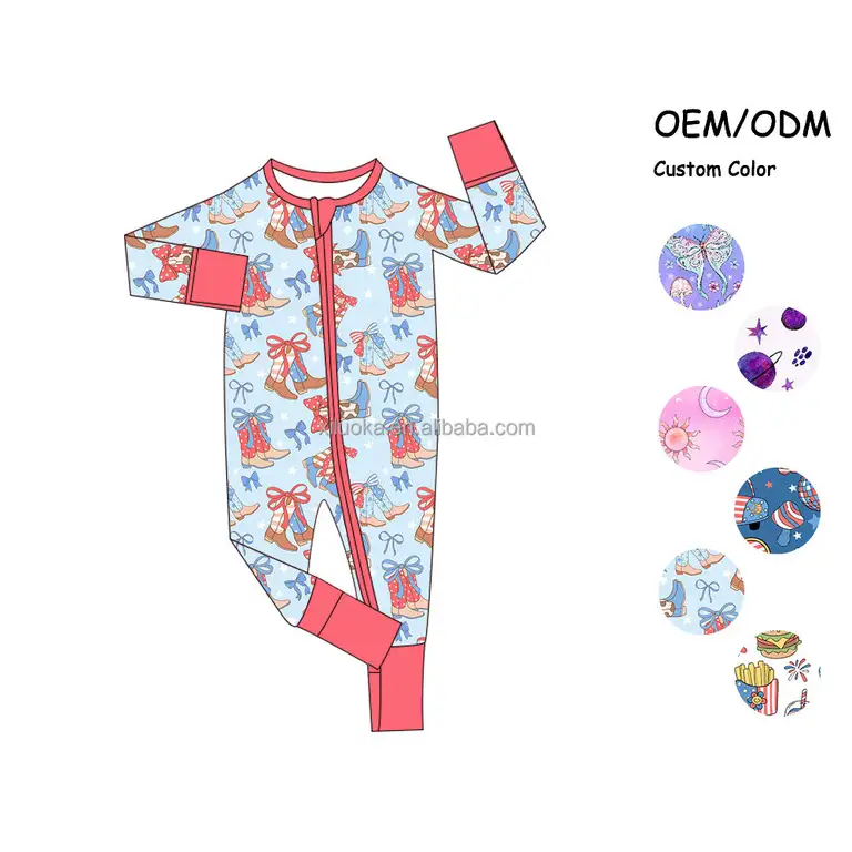 Manufacturer Baby Rompers Newborn Baby Clothes Bamboo Baby Clothes Top Verified