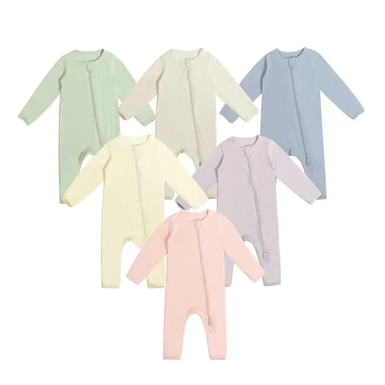 Wholesale Factory Top Leading Toddler Baby Bamboo Rompers