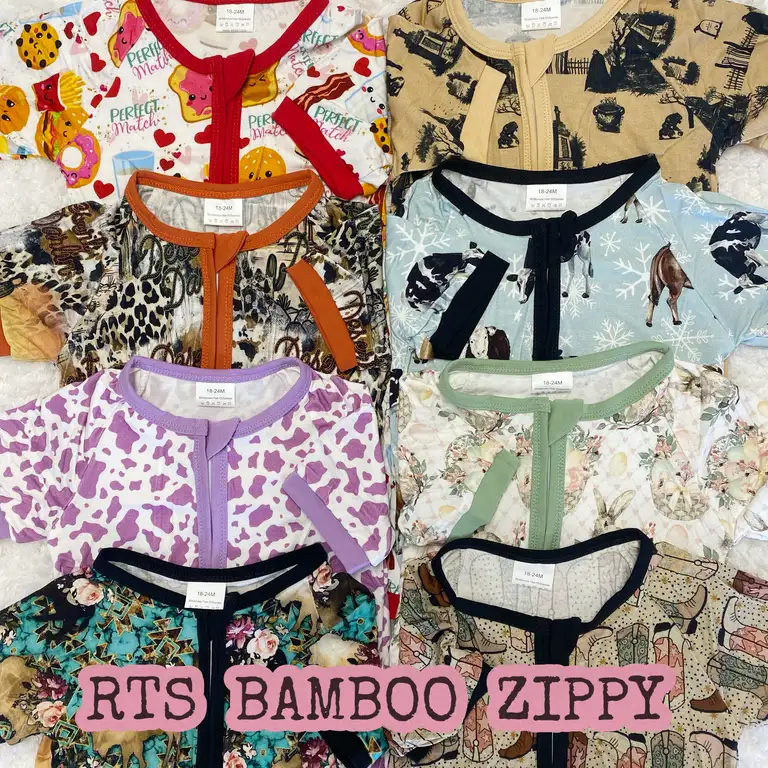 kids bamboo pajamas 2 piece