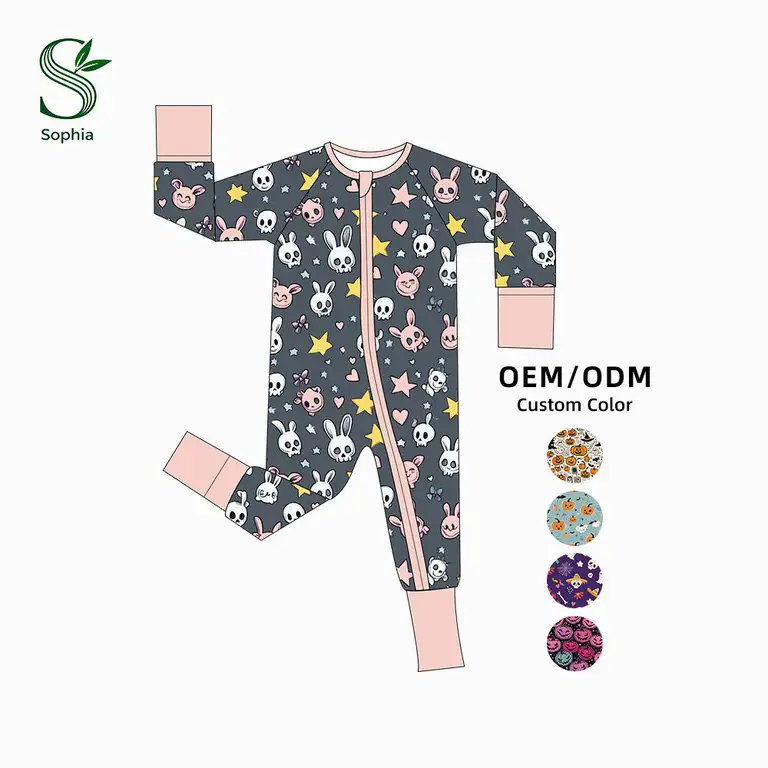 China Supplier Direct Floral Spider Web Bamboo Pajamas Manufacturer