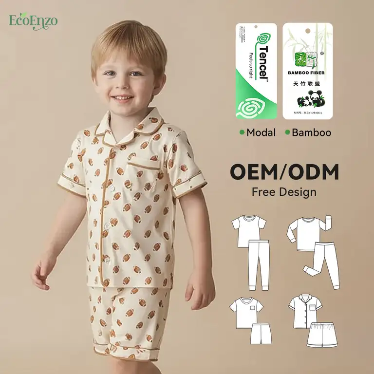 Tailor-made Bamboo Toddler Pajamas Juice Bottle Print 3T Supplier