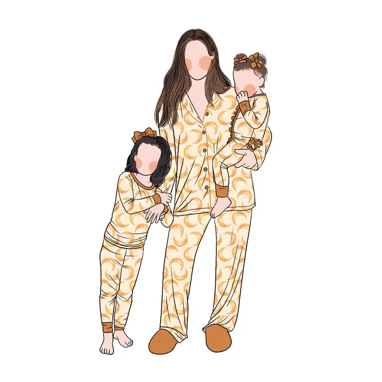 Custom Bamboo Bluey Pajamas Supplier