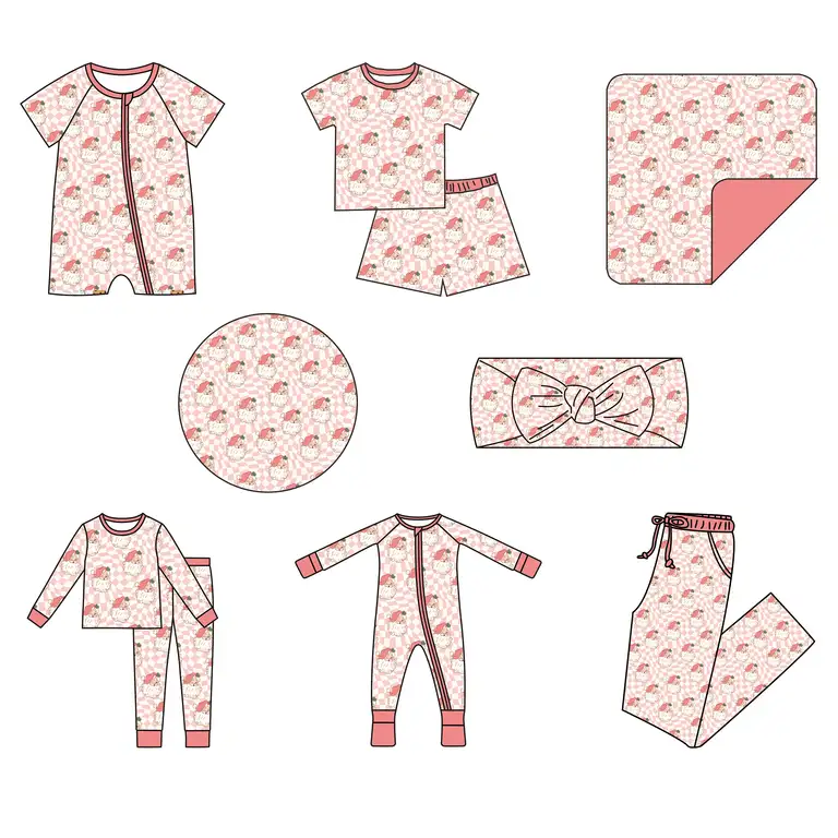 Private Label Characters Bamboo Pajamas Kids Supplier