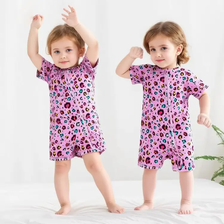 Tailor-made Bamboo Fiber Infants And Toddlers Pajamas Supplier