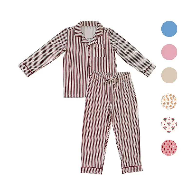 ODM Bamboo Pajamas 5T Boys Zippies Supplier