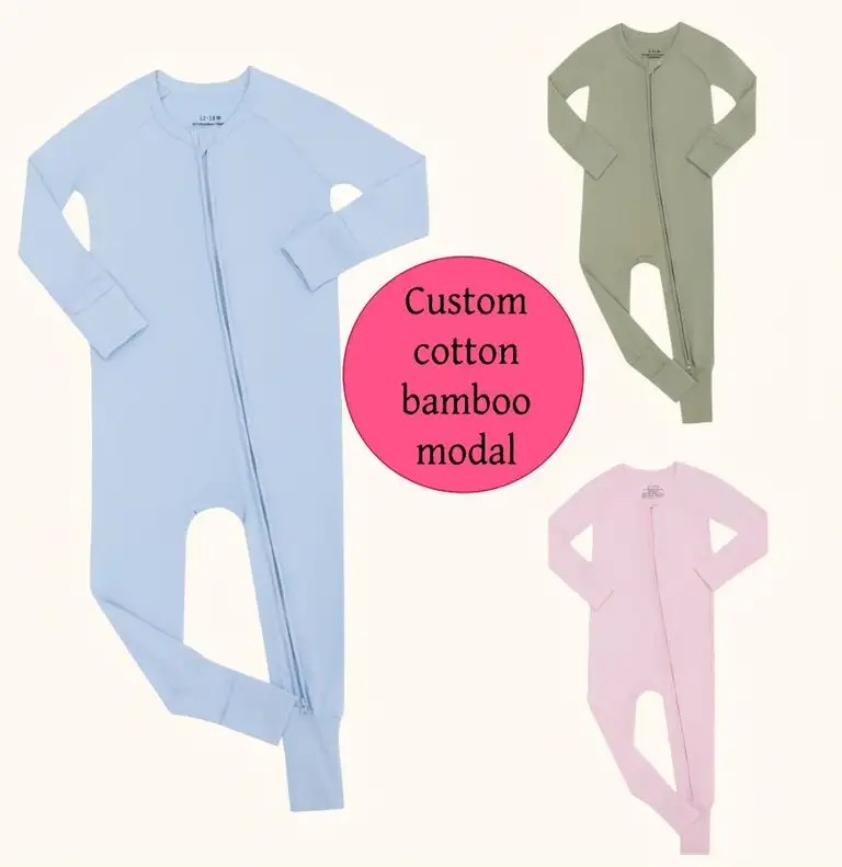 Custom Bamboo Pajamas Toddler Solid Supplier