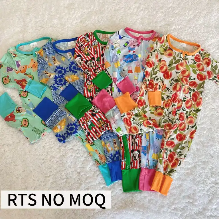 Tailor-made Family Christmas Pajamas Viscos Bamboo Supplier