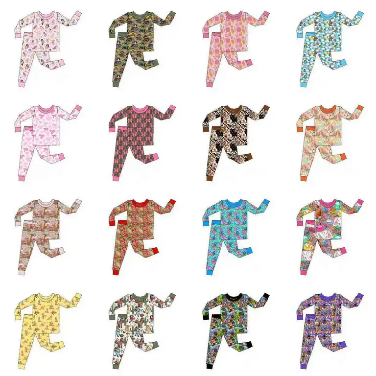 Direct Source Manufacturer Fashion Print Newborn Summer Sleeve Baby Grow Pajamas Checkered Rompers Bamboo Baby Rompers